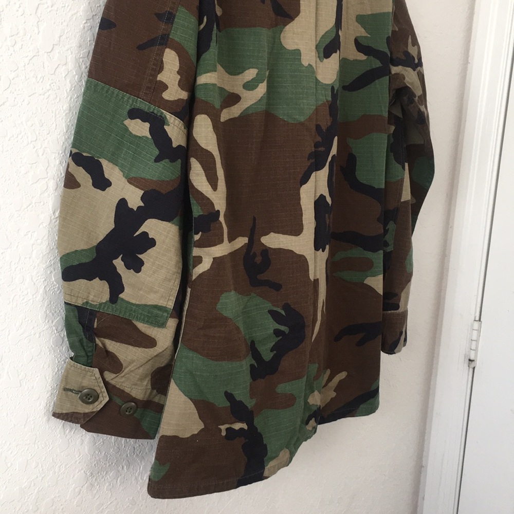Men U.S. ARMY JACKET SIZE MEDIUM LONG - Picture 7 of 8
